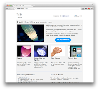 C-Light first website